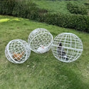 Rolling Plastic Chicken Cage