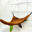 5-Piece Plush Hammock Swing Set: The Perfect Bed & Tunnel for Your Hamster or Guinea Pig