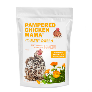 Poultry Queen Mealworm, Non-GMO Corn, Non-GMO Flax, & Herb Treat For Pet Chickens