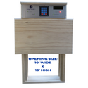 WiFi Solar Chicken Coop Door + Predator Motion Detect