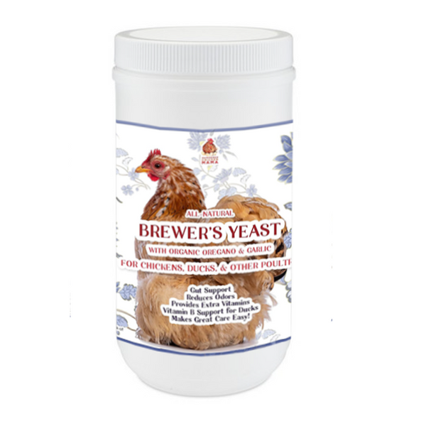 Brewer's Yeast with Garlic, Oregano, & Echinacea For Adult Chickens, Baby Chicks, Ducks & Ducklings