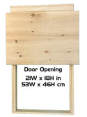 Certified Humane Automatic Chicken Coop Door - Without Controller