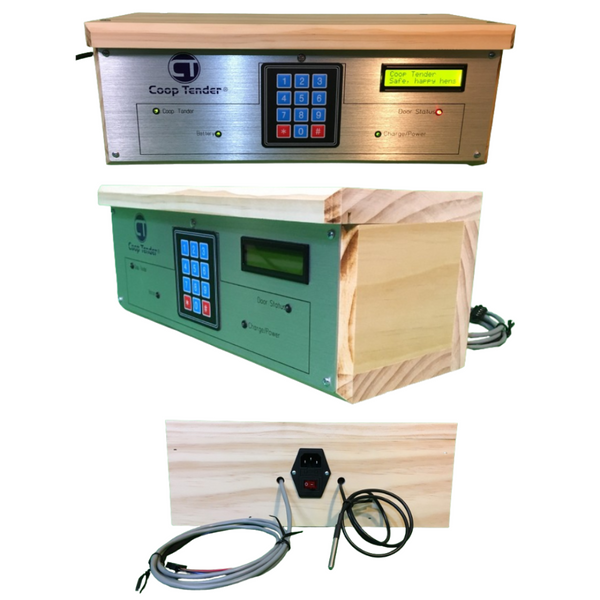 Large Solar Powered WiFi Chicken Coop Door + Predator Motion Detection