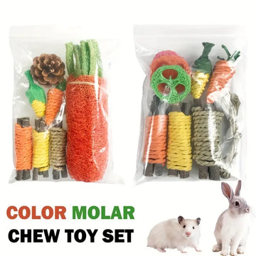 Small Animal Chew Toys For Rabbit Bunny Hamster Chinchillas, Small