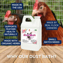 Bathing Dust With Herbs To Prevent & Repel Mites