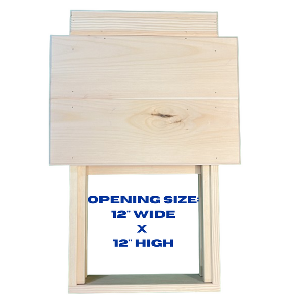 Large Solar Powered WiFi Chicken Coop Door + Predator Motion Detection