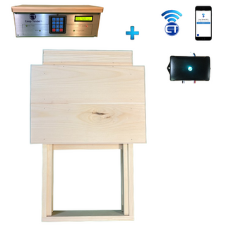 Large WiFi Chicken Coop Door - Electric