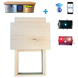 Large WiFi Chicken Coop Door + Predator Motion Detect Bundle