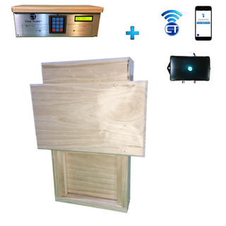 Small WiFi Chicken Coop Door - Electric