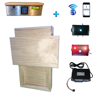 Small WiFi Chicken Coop Door System Bundle