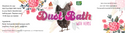Pampered Chicken Mama dust bath herbs label