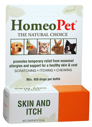 HomeoPet Skin & Itch 15mL Bottle