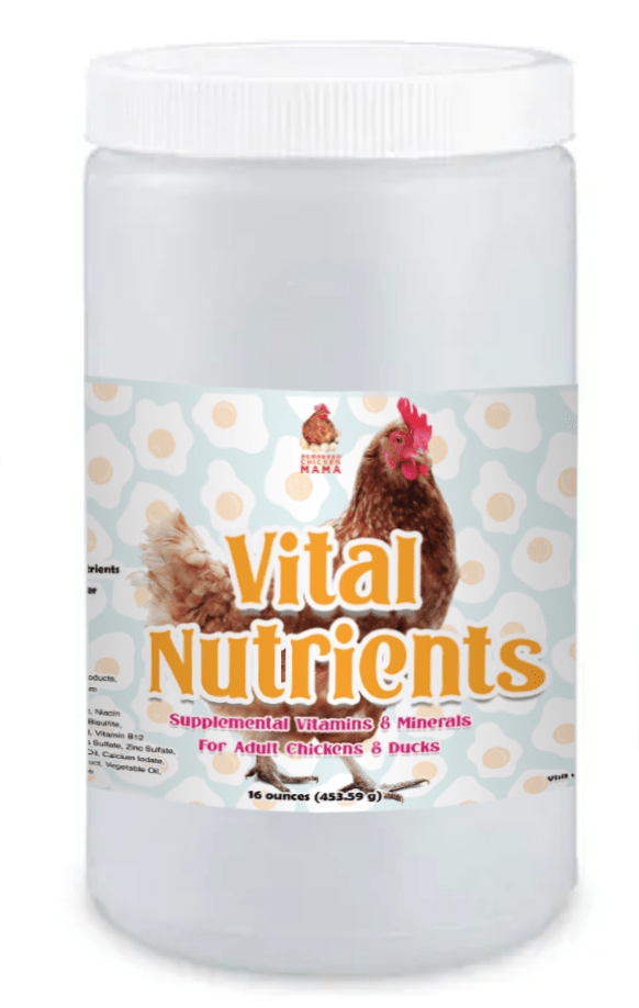 Vital Nutrients: Supplemental Essential Vitamins & Trace Minerals For Pet Chickens & Ducks