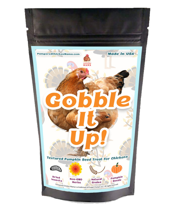 Gobble It Up!: Pumpkin Seed & Cranberry Holiday Themed Treat For Chickens & Other Poultry