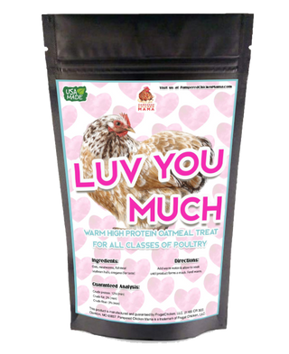Luv U Much Mealworm & BloomGrubs Treat: Just Mix With Water For A Fun Treat!
