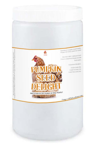 Pumpkin Seed Delight - Add To Feed For For Healthy Coops