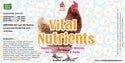 Vital Nutrients: Supplemental Essential Vitamins & Trace Minerals For Pet Chickens & Ducks